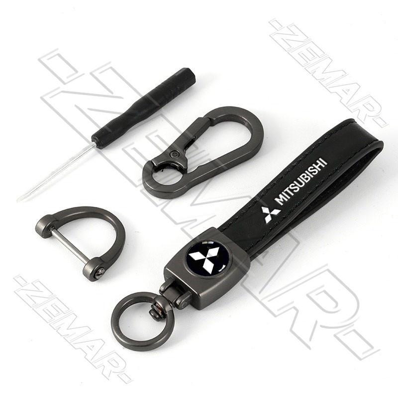 MG Leather Metal Car Keychain Motorcycle Key Holder High-end Fashion ...