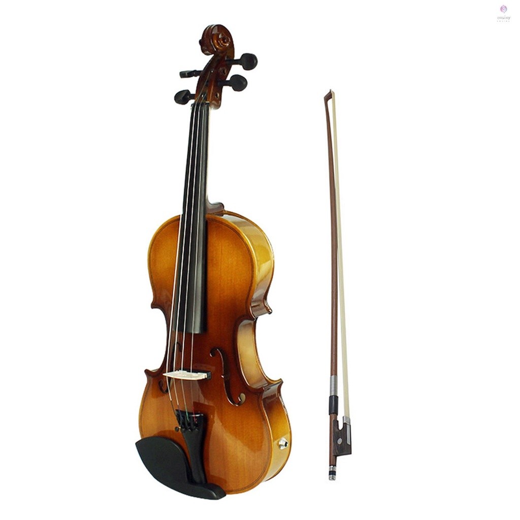 in stock 4/4 Full Size Acoustic EQ Electric Violin Fiddle Kit Solid ...