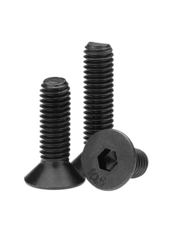 Han Guwei 10.9 grade high-strength black anti countersunk head ...
