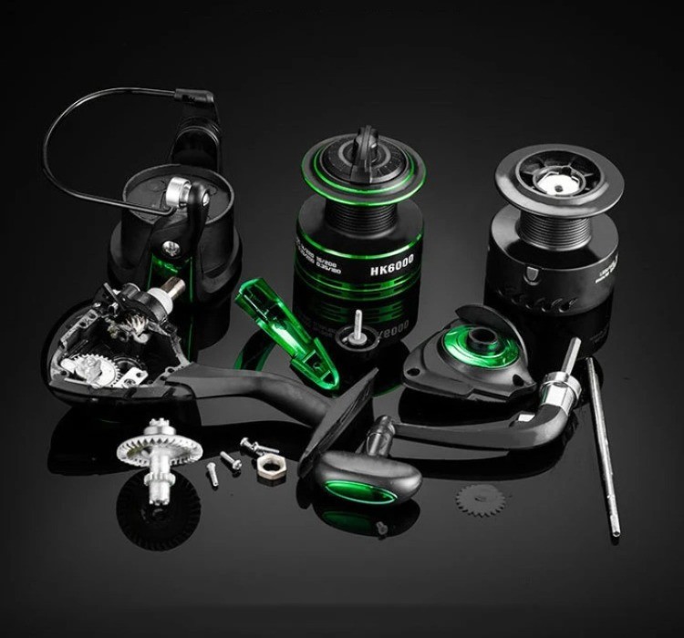 High Speed Double Spool Spinning Fishing Reel 5.1:1/5.2:1 Gear Ratio ...