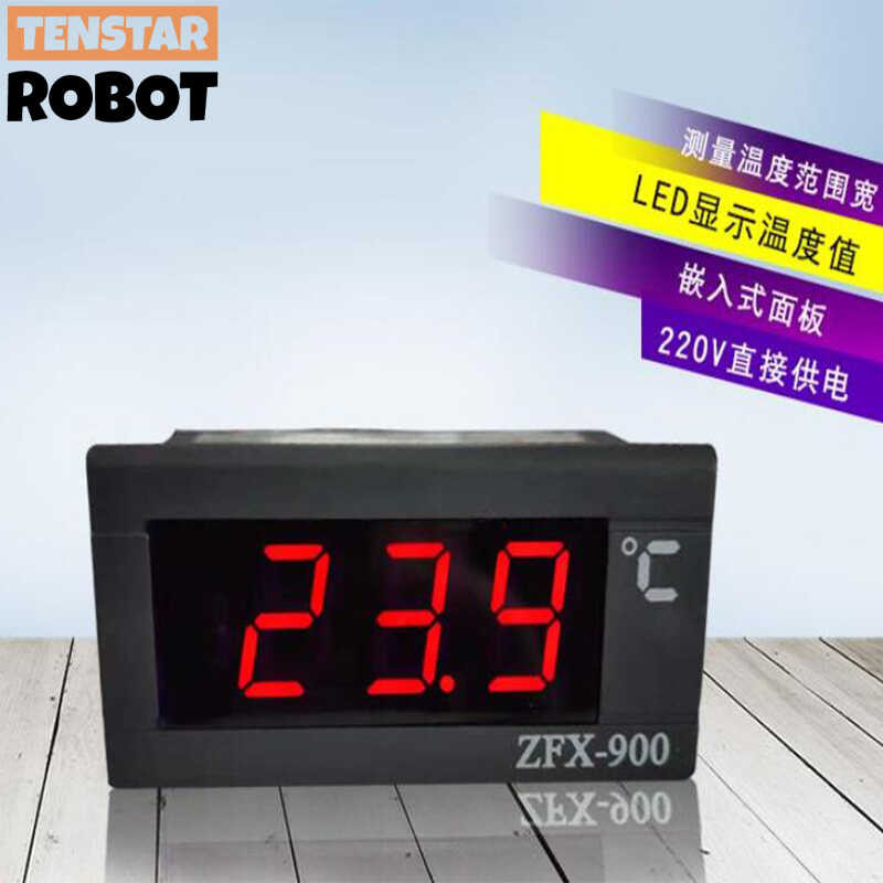 Digital Display ZFX900 Thermometer LED Temperature Monitor Fridge