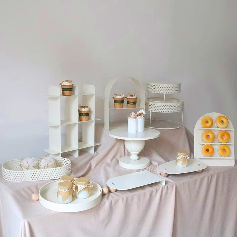 X Dessert Table Buffet Table Food Display Rack Water Ripple Acrylic ...