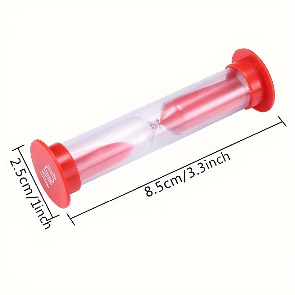 6 Pcs Sand Timer Set Toys - Durable Hourglass Timers, Various Time ...