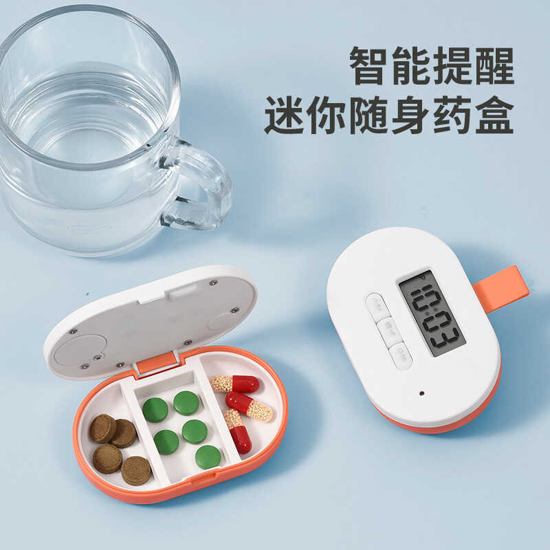 Electronic Box Reminder Smart Elderly Eating Handy Tool Box Timing ...