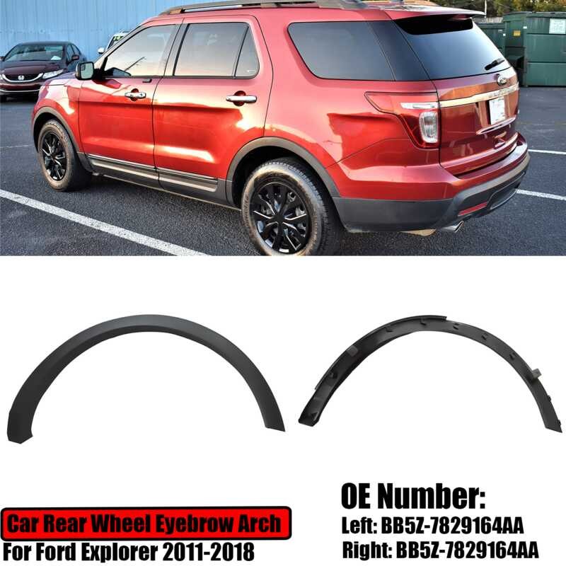 Replacement e5 Rear Wheel Arch Eyebrow Molding Flare Fender kaliwa Para ...