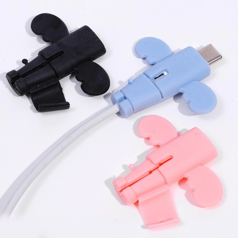 Angel Data Cable Protection Sleeve Anti Break Charging Cable Connector ...