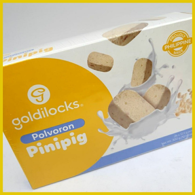 ∈ GOLDILOCKS Polvoron Pinipig Philippine Snacks sweet candy 24 pcs ...