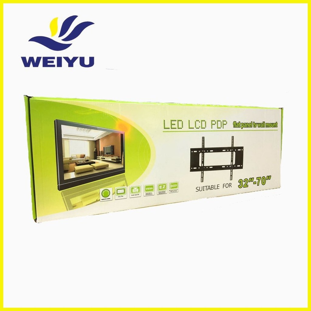 ⊕ ☽ 32" 70" Universal Plasma LCD LED Flat Panel TV Wall Mount Bracket