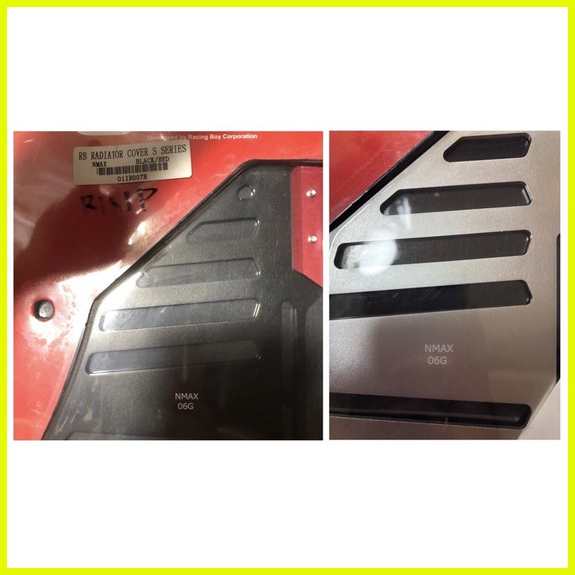 ♣ ㍿ RCB Radiator Cover NMAX V1 and Aerox V1 V2 same with NMAX V2 ...