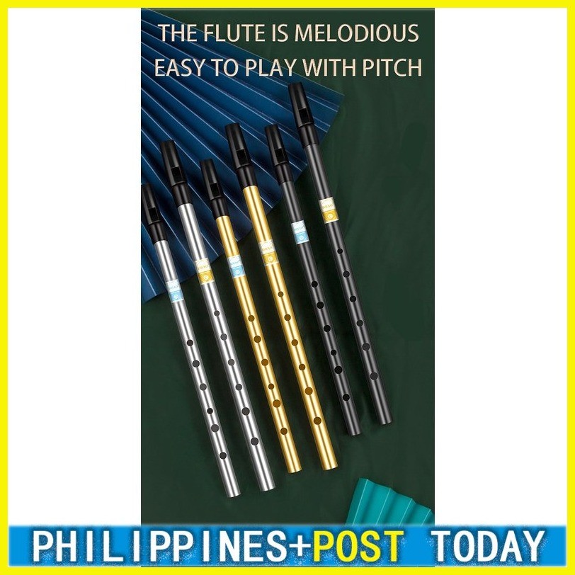 ¤ ♟ ☏ Irish Whistle Flute C/D key Ireland Flute Tin Penny Whistle 6