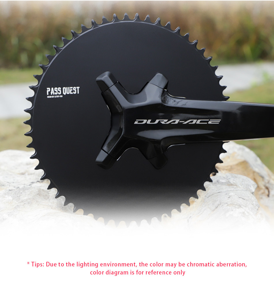PASS QUEST Chainring R9200 110BCD 4 bolt for Shimano Dura Ace R9200 ...