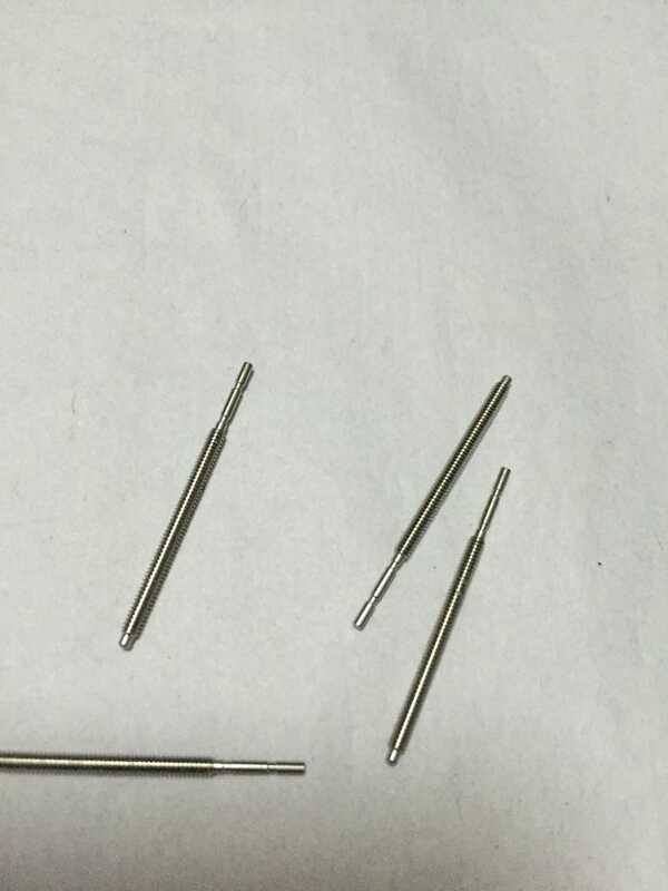 Precision screw rod with stainless steel teeth and threaded thread, 1 ...