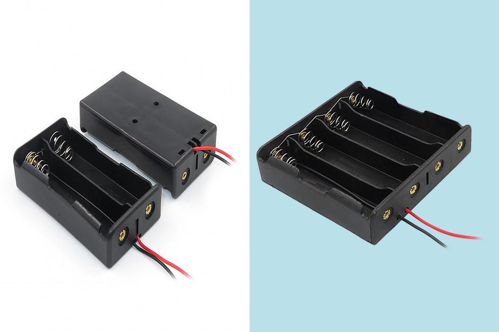 Battery Box Good Contact Property Safe DIY 18650 Series Parallel ...