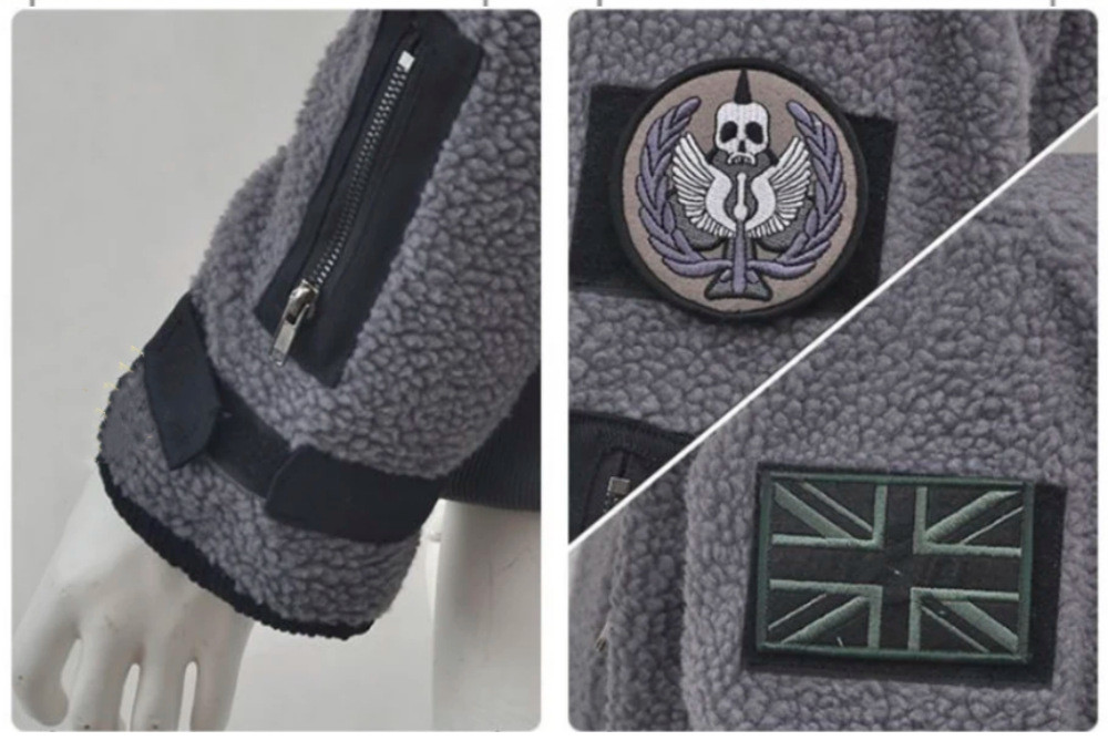 Call Of Duty Cosplay Ghost Combat Uniform TF141 Tactical Jacket Clothes ...