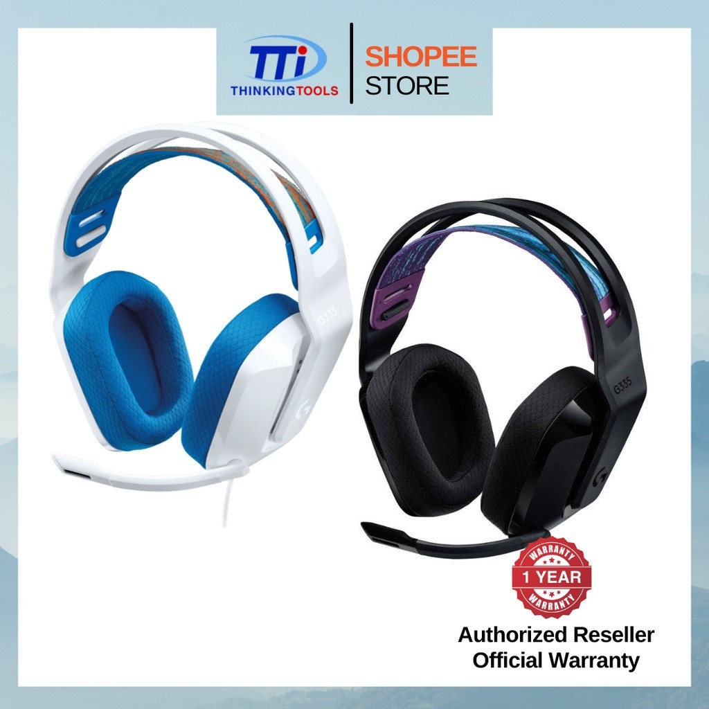 LOGITECH G335 WIRED GAMING HEADSET | Shopee Philippines
