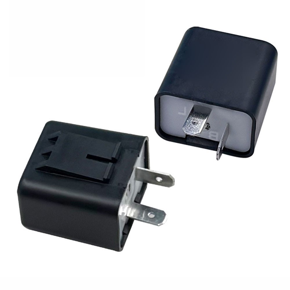 [NEW] 12V 2-pin Motorcycle Flasher Adjustable Electronic LED Flasher ...