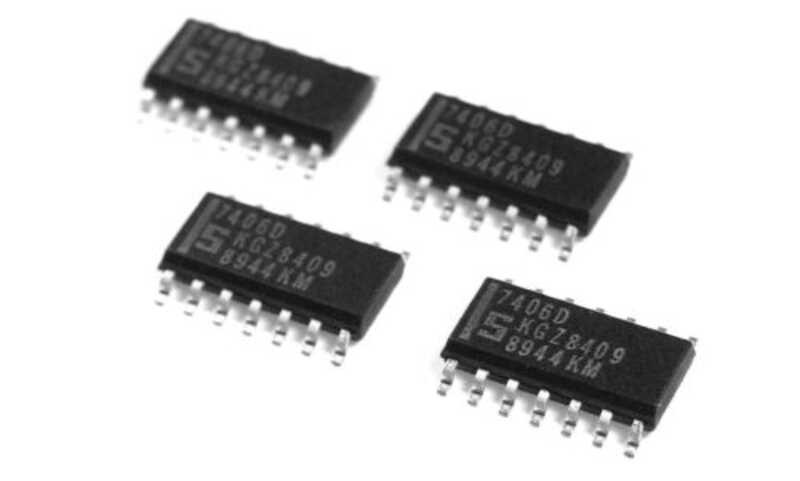 N7406D (SN7406D) HEX INVERTER SMD SOP14 7406 IC (10 pieces) | Shopee ...