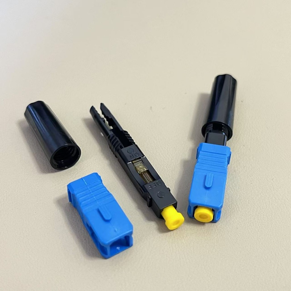 Direct insertion fiber optic cold junction sub FTTH sub head SC UPC pre ...