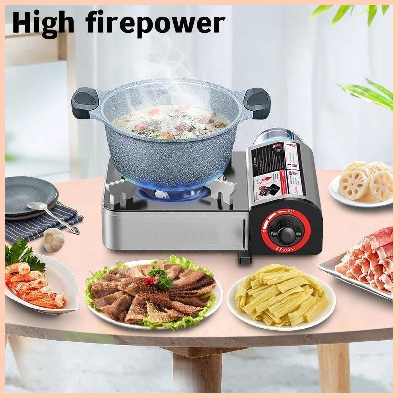 ☑ Portable botane gas stove for Indoor cookware Gas stove butane