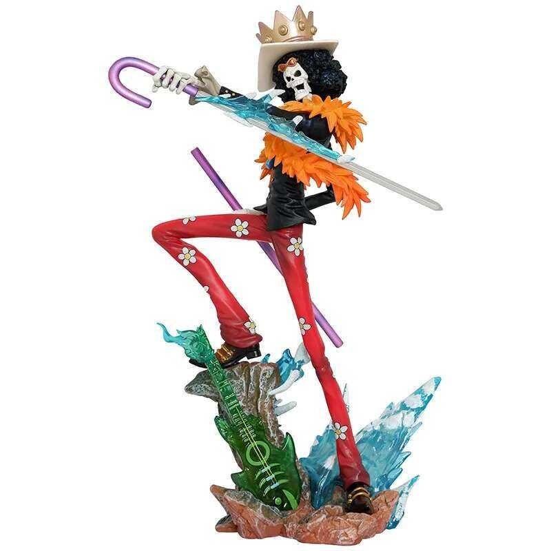 One Piece Samurai Brook Figure Collection Model Toys 33Cm | Shopee ...