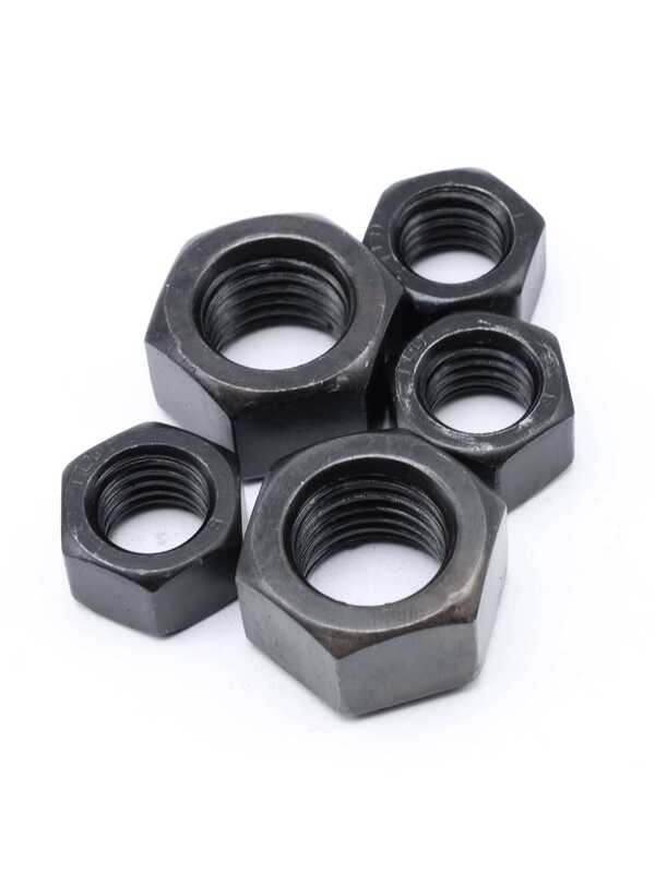 Grade 8 GB6170 Blackened Hexagon Nut Hexagon Nut ...