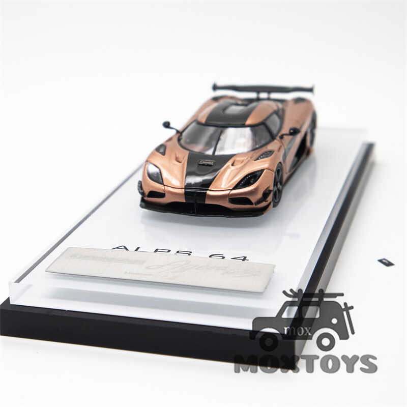 GRYNING Model ★ 1:64 Koenigsegg Agera RS Sier/Taipei Gold Carbon ...