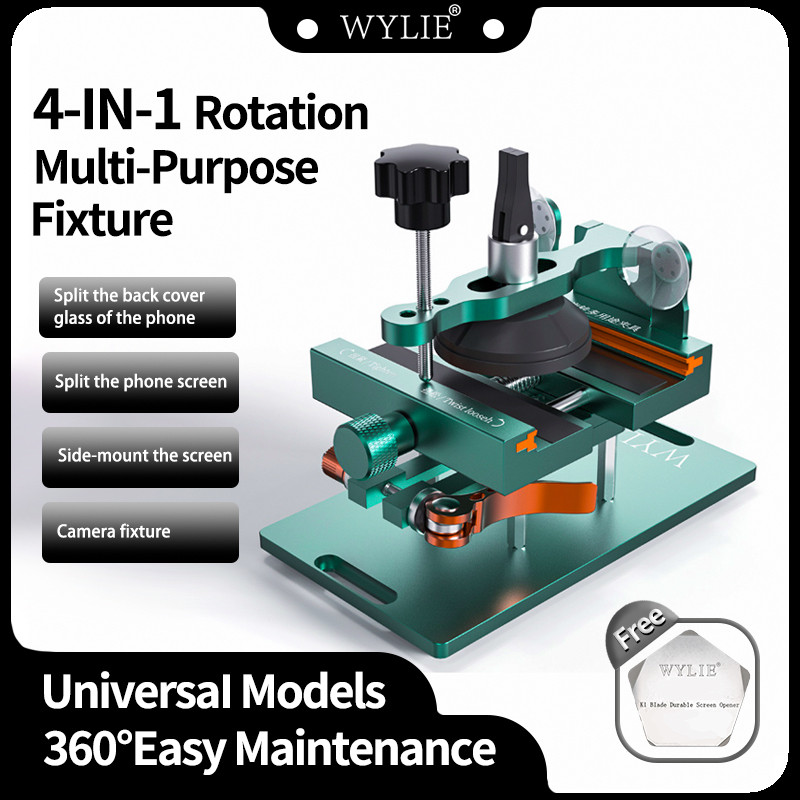 WYLIE Wl-135A 4 IN 1 Rotation Multi-Purpose Fixture Mobile Phone ...