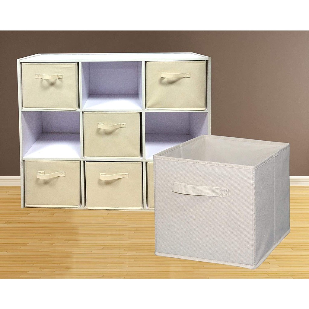 1PCS/3PCS Foldable Storage Box Cloth Toys Organizer Without Cover Multi ...