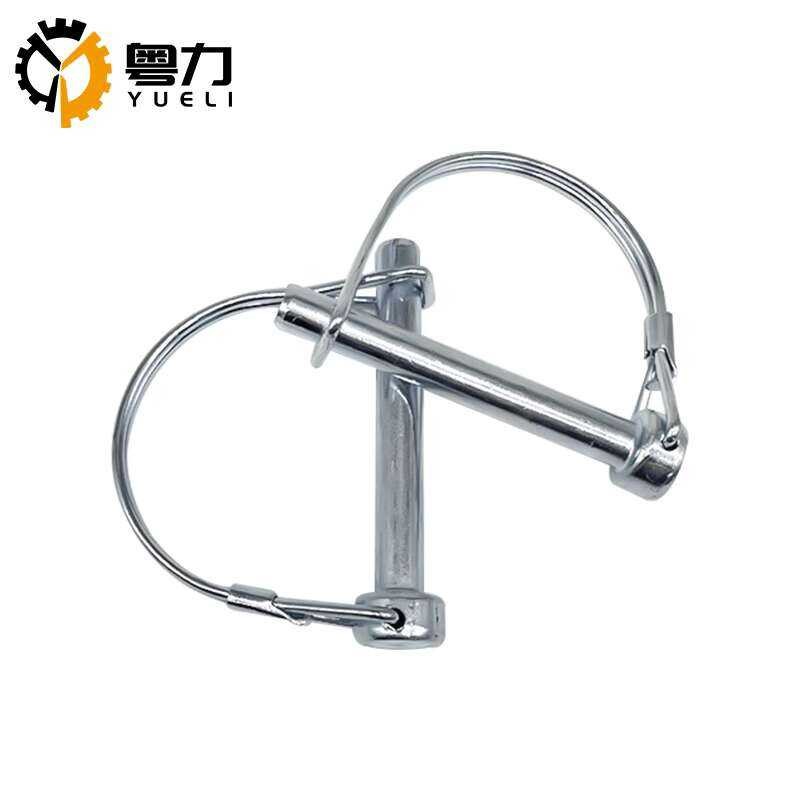 60 excavator bucket shaft pin 75 excavator D-type pin buckle fixed lock ...