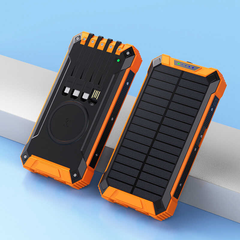 46 Portable Multifunction High Capacity Wireless Charging Solar Power ...