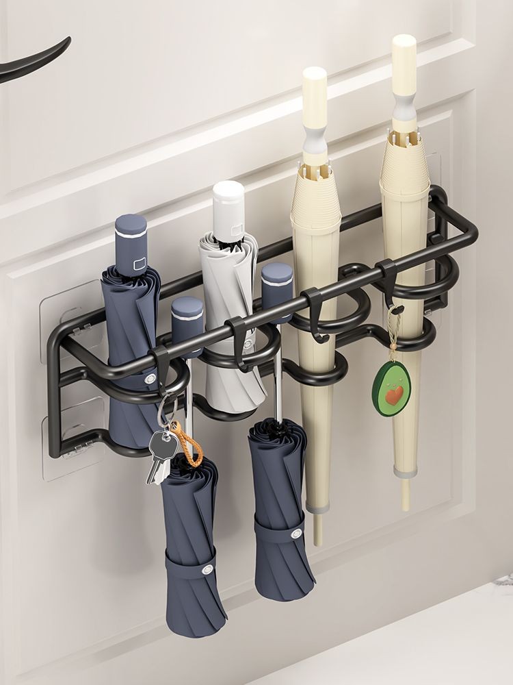 Home Entrance Wall-mounted Umbrella Storage Rack Umbrella Storage Rack ...