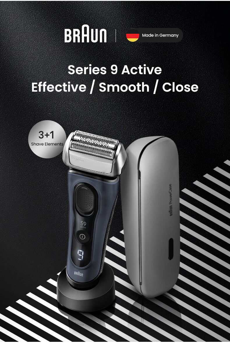 Braun S9 Active 9023s Germany Imports 9 Series Electric Razor Razor ...
