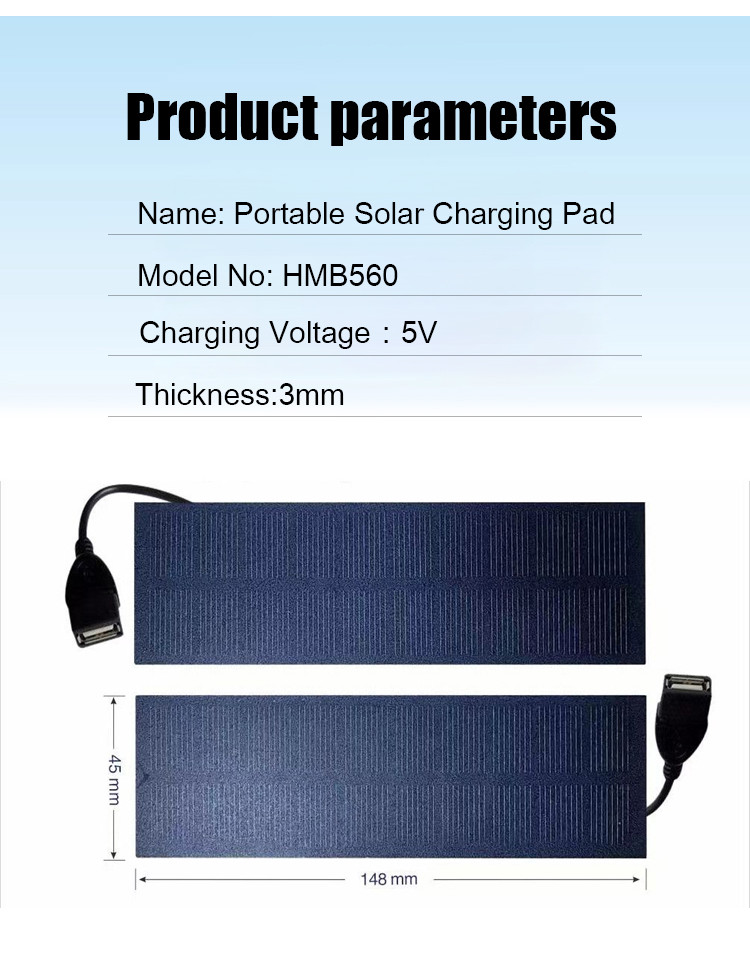 Outdoor USB Solar Charging Panel Usb Outdoor Charging Pad Charging Pad ...