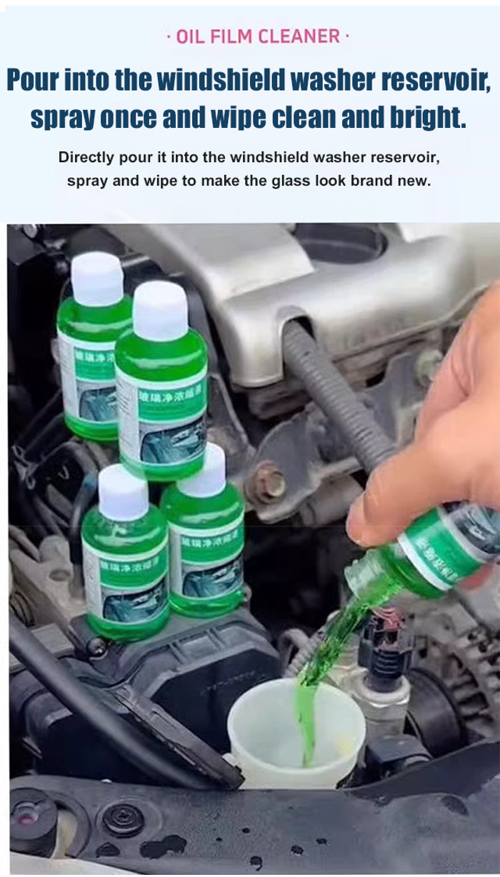 High Concentration Essence Car Glass Oil Film Remover/Glass Cleaner