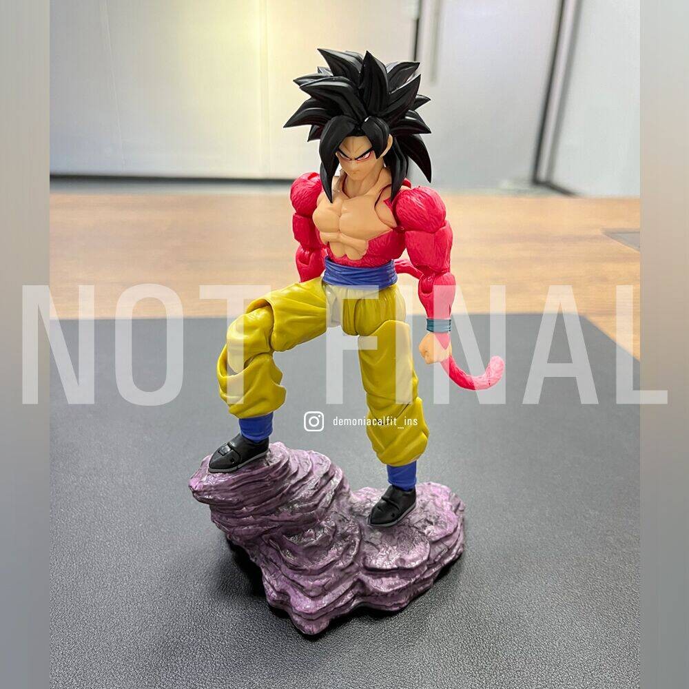 Demoniacal Fit Dragon Ball Z SHF Super Saiyan 4 GT SSJ4 Untamed Power ...