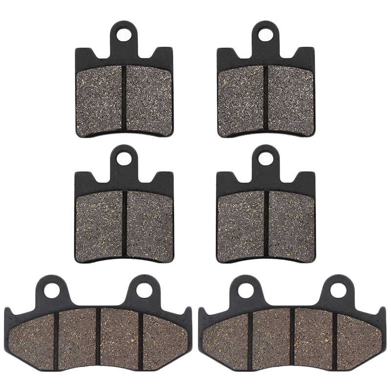 Motorcycle f Front and Rear Brake Pads para sa Suzuki AN250 AN 250