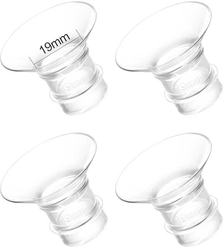 Momcozy Breastfeeding Access Flange Insert 17 mm for S9 Pro/S12 Pro Transparent