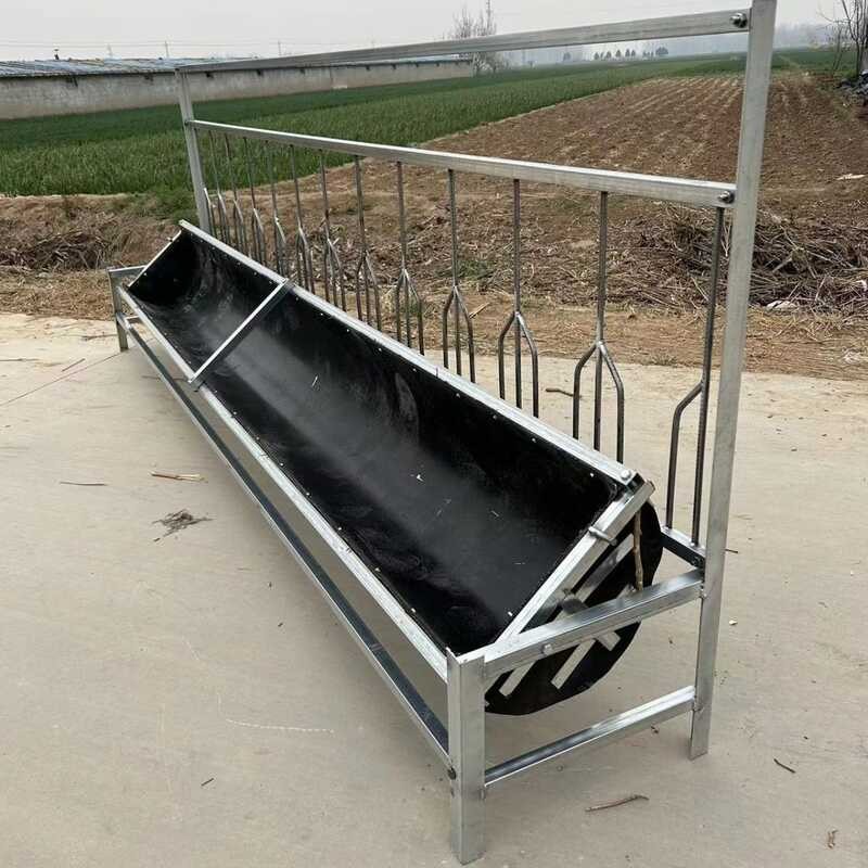 New style flipping sheep trough rotating sheep trough conveyor belt ...