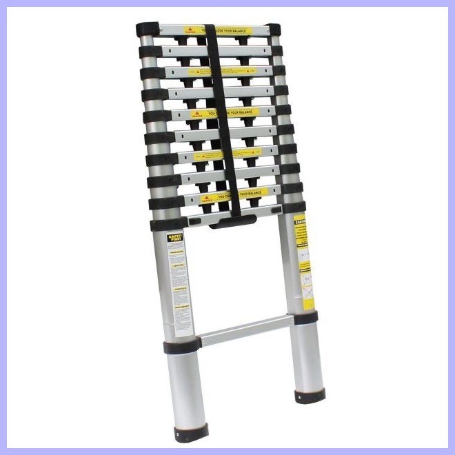 Telescopic Ladder Portable Aluminum Ladder Retractable Ladder High ...