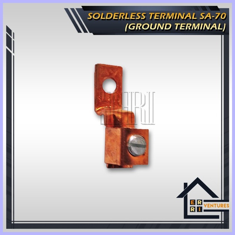 Solderless Terminal SA-70 (Ground Terminal Lug) | Shopee Philippines