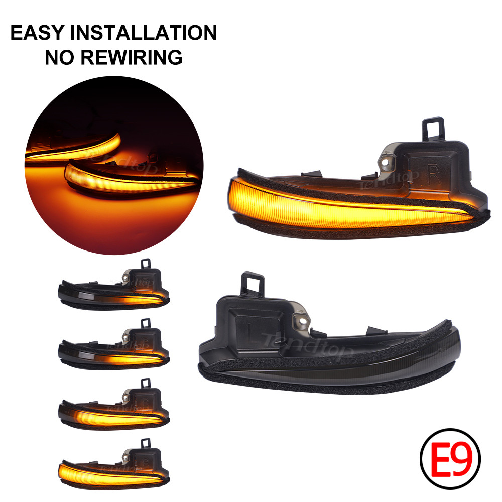 7Ed Dynamic 3 LED Turn Signal Light Sequential Side Mirror For Toyota ...