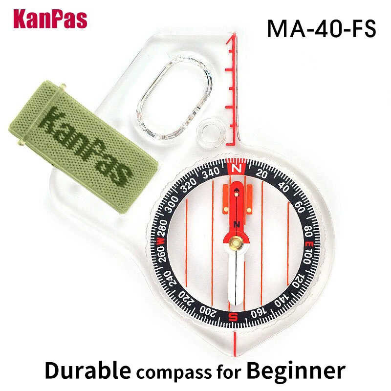 KANPAS Basic Competition Orienting Thumb Compass, Ma-40-Fs | Shopee ...