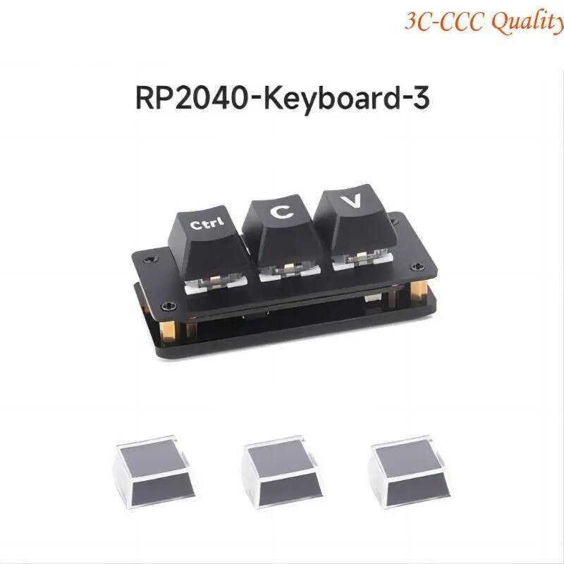Keyboard ro Copy Pastes Ctrl C/V Programmable Mini Keypad RP2040 ...