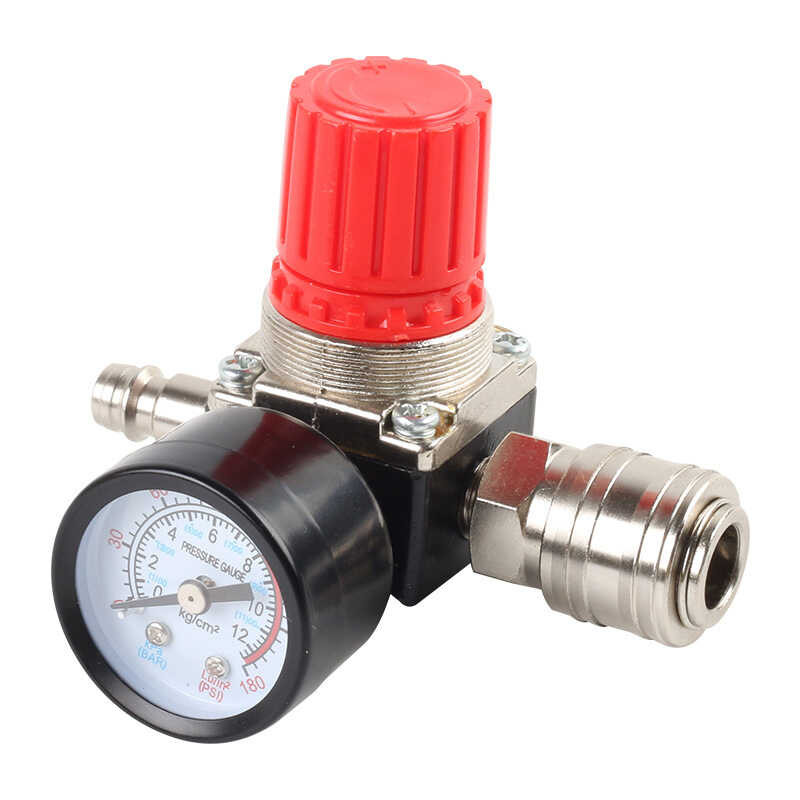 Air compressor pressure regulating valve four hole outlet regulating ...