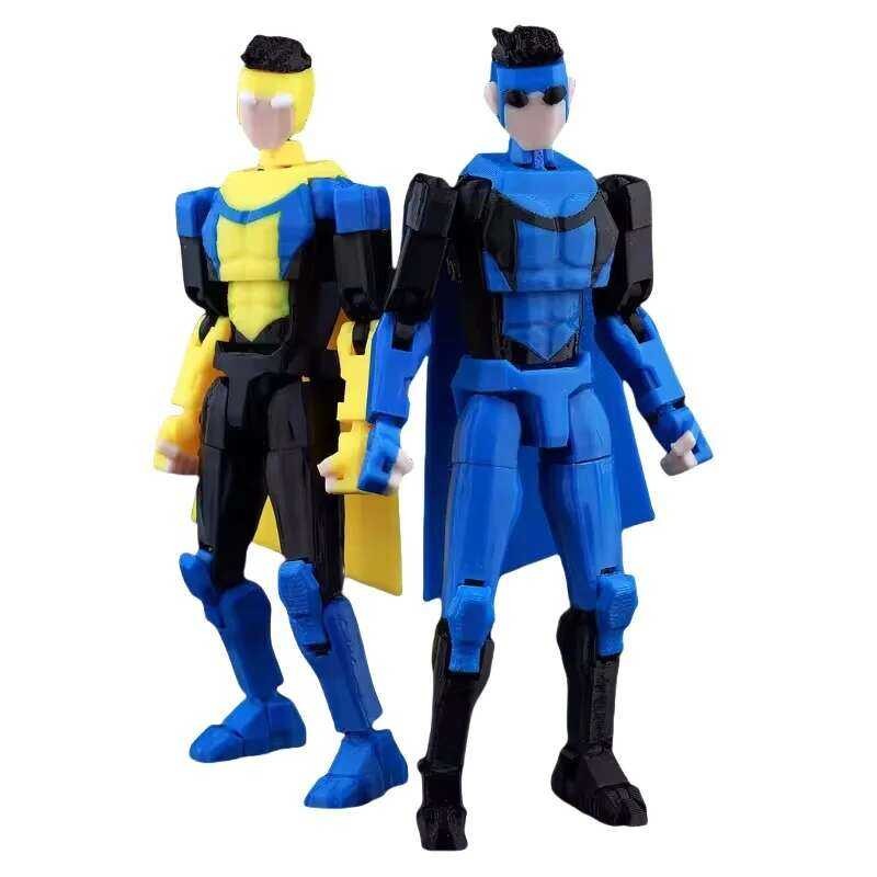 Hot New 9L3d Lucky 13 Invincible Boy Action Figure 3D Printed Anime ...