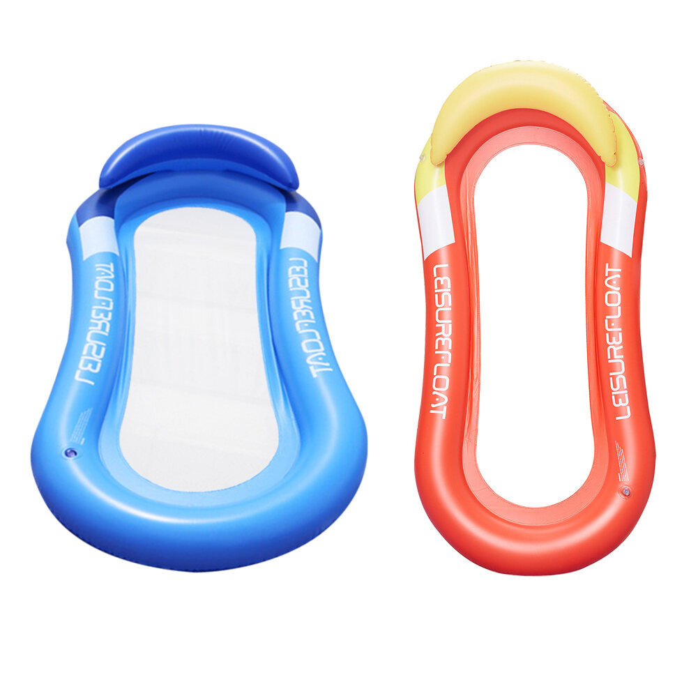 Floating Raft Bed Air Lounge Drifter Chair Swimming Pool Beach Rubber ...