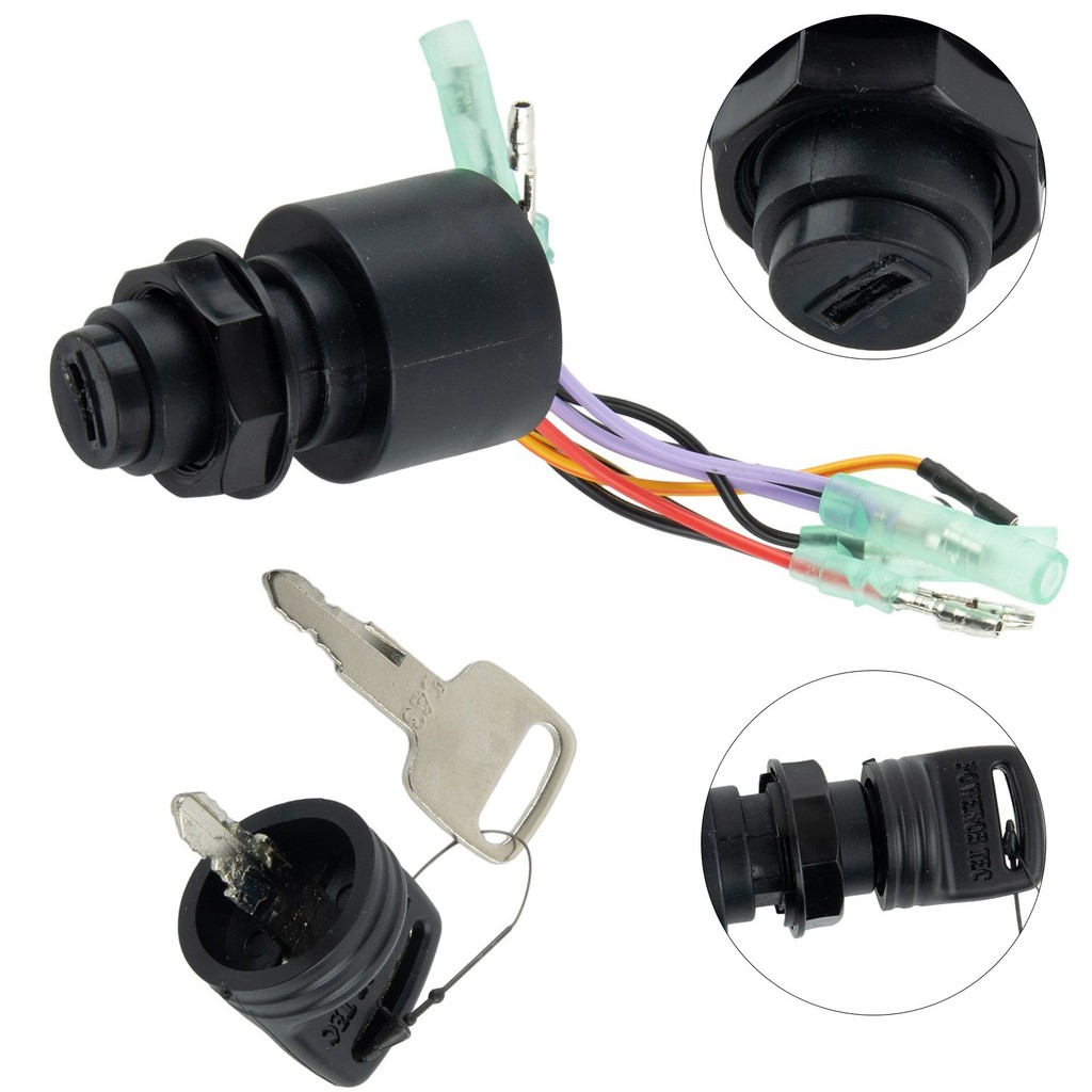 [livedesign] Boat Engine Ignition Key Switch for Mercury Outboard