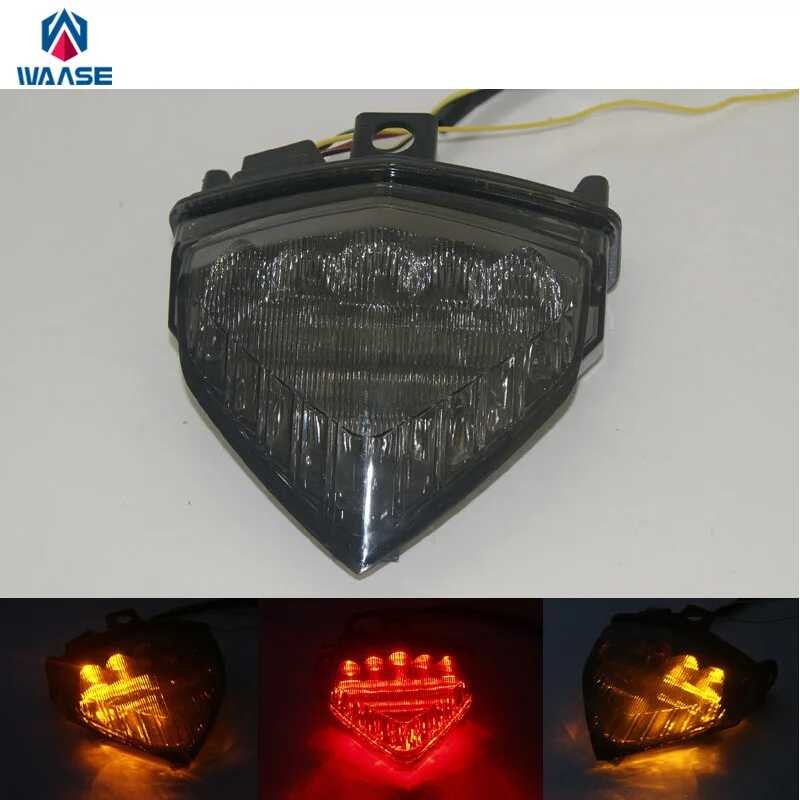 waase b Rear Taillight Tail Brake Turn Signals Integrated Led Light For