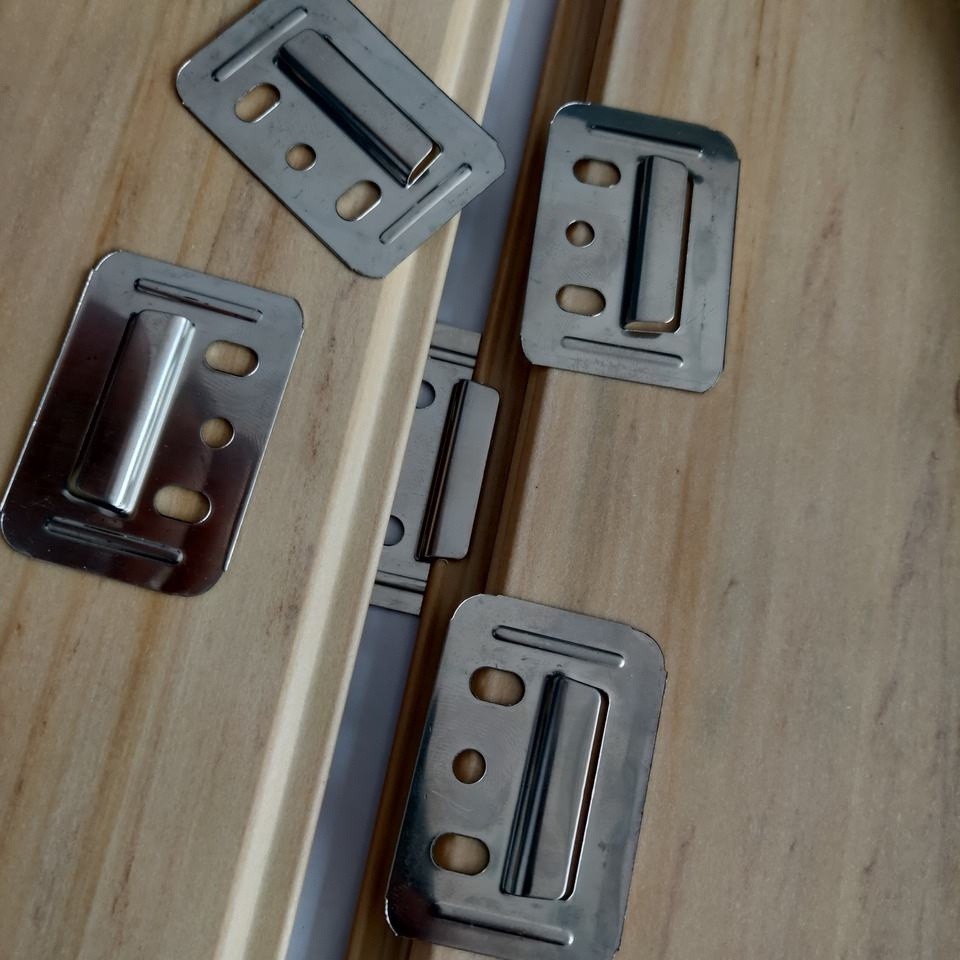100Pcs Galvanized Steel Clips Wall Cladding Clip Metal PVC Wall Panel ...