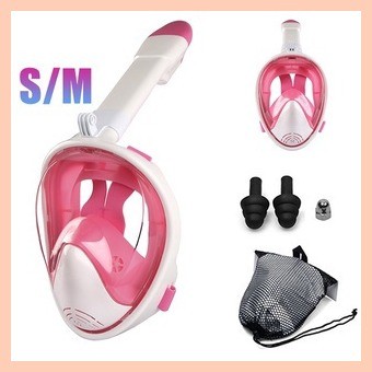 Kids Adults Scuba Full Face Snorkeling Set Diving Swimming Mask Easy ...